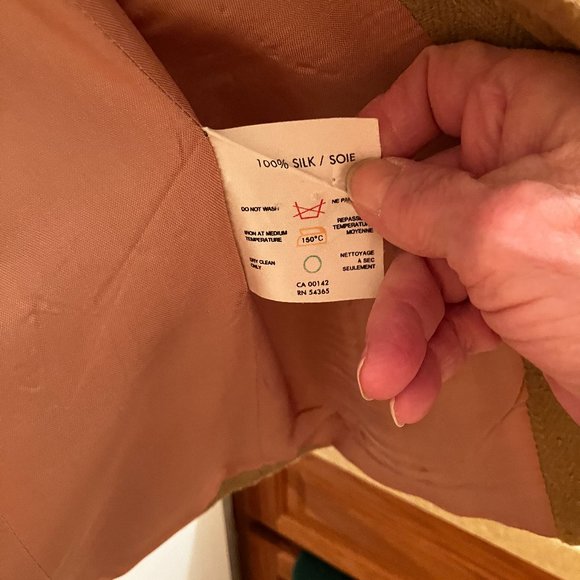 no tag petite burnt gold jacket - Picture 5 of 7